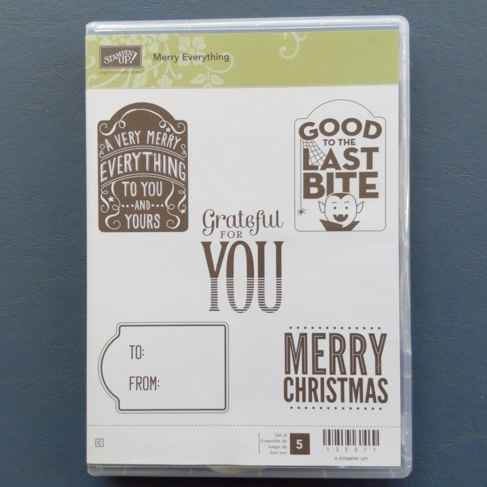 Stampin’ Up! Merry Everything